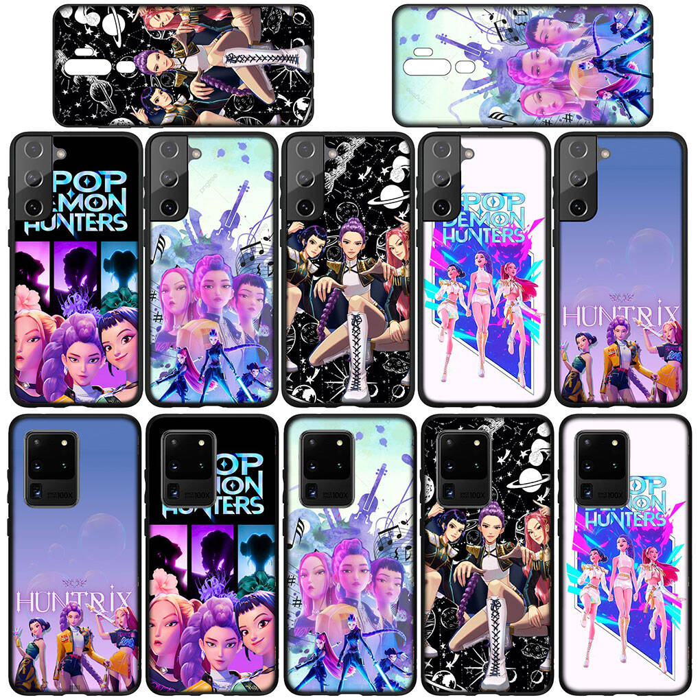 for Samsung Galaxy S25 S24 S23 S22 Ultra FE Plus A17 A37 A57 A56 A55 A06 A16 A15 A36 A26 A35 A05 A25 A54 A34 Case X Zoey KPop Mira Demon Rumi Hunters