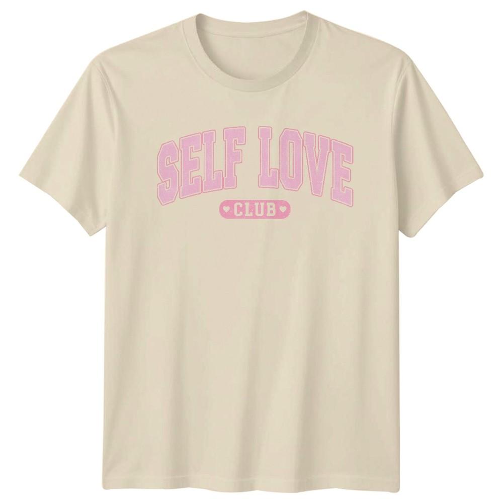 Self Love Club Affirmation Lifestyle Unisexs TShirt Unisexs Graphic Tee