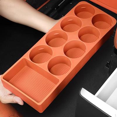 Car Cup Holder Mat Refrigerator Storage Box Removable Drinks Drink