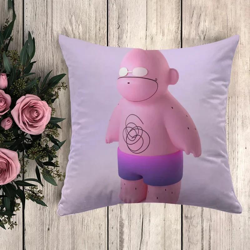 Anime Pillow BERTILO Decorative Pillows for Sofa Pilow Cases Cushion Cover Luxury Pillowcases Pillowcase Decor Fall
