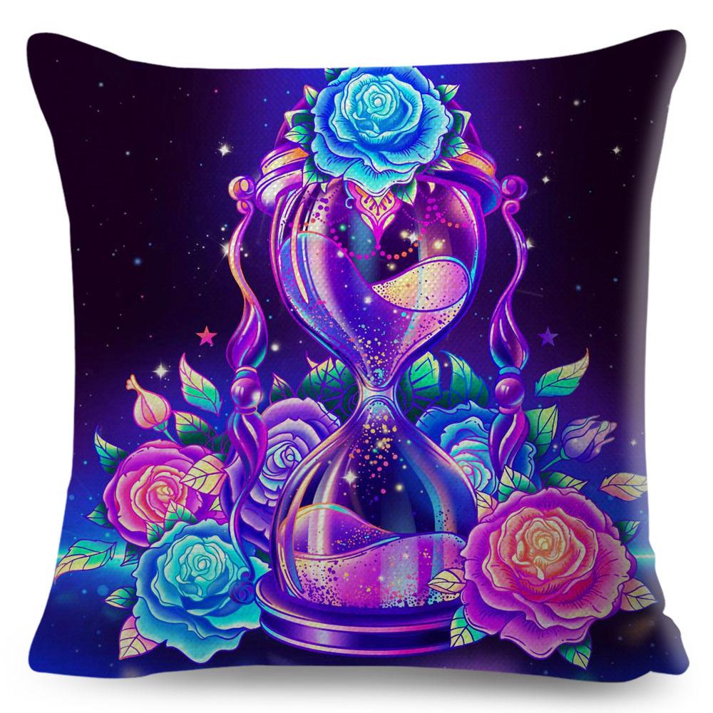 Fantasy Dream Catcher Series Decorative Pillowcase Bohemian watercolor cushion cover Sofa office seat cushion cover Home decor