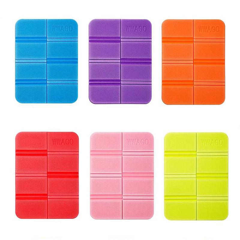 1Pc Beach Camping Mat Foldable Portable Small Picnic Pad Waterproof Moisture-Proof Pads Outdoor Xpe Foam Folding Seat Cushion