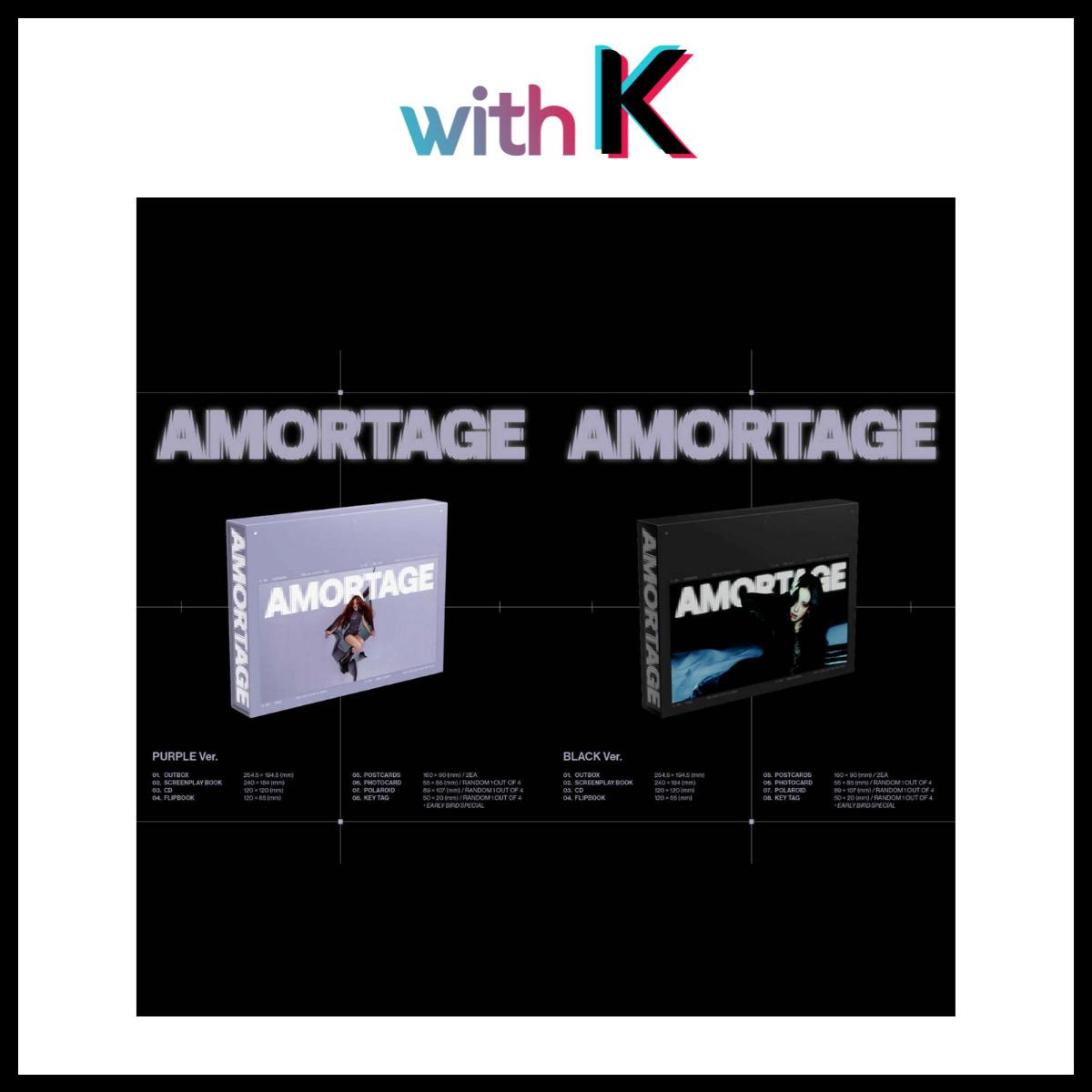 

JISOO (Blackpink) - AMORTAGE / Міні-альбом / ЕКСКЛЮЗИВНЕ ВИДАННЯ BLACK ver.