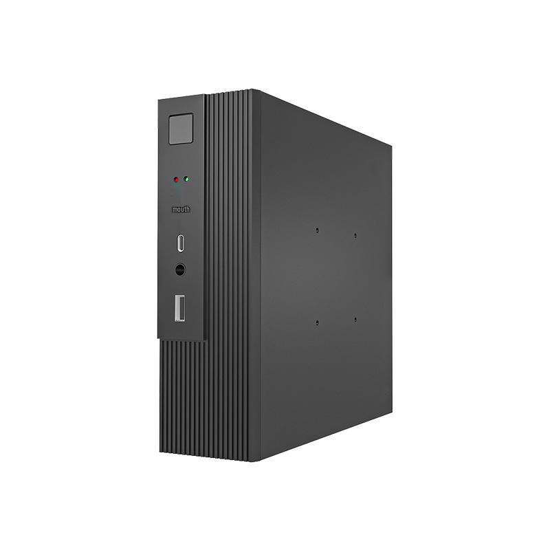 Mini PC Host: Compact HTPC for Home Office & Gaming, Portable Micro Computer for Small Industrial Applications