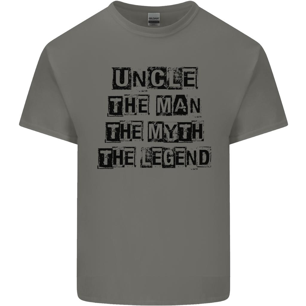 Uncle the Unisex the Myth the Legend Unisexs Light Cotton TShirt