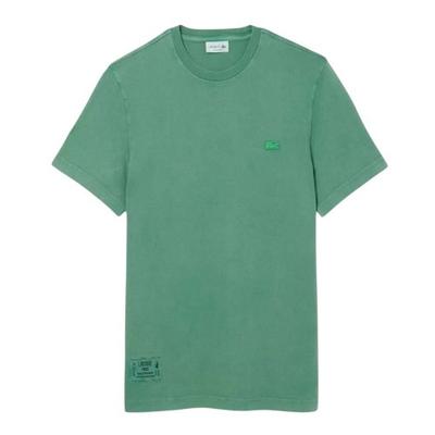 Camiseta Regular de Cuello Redondo con Logo para Hombre