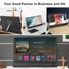 15.6-inch FHD IPS Laptop Expansion Screen 1080P High Clarity Portable School Work Entertainment Expansion Screen with Holder