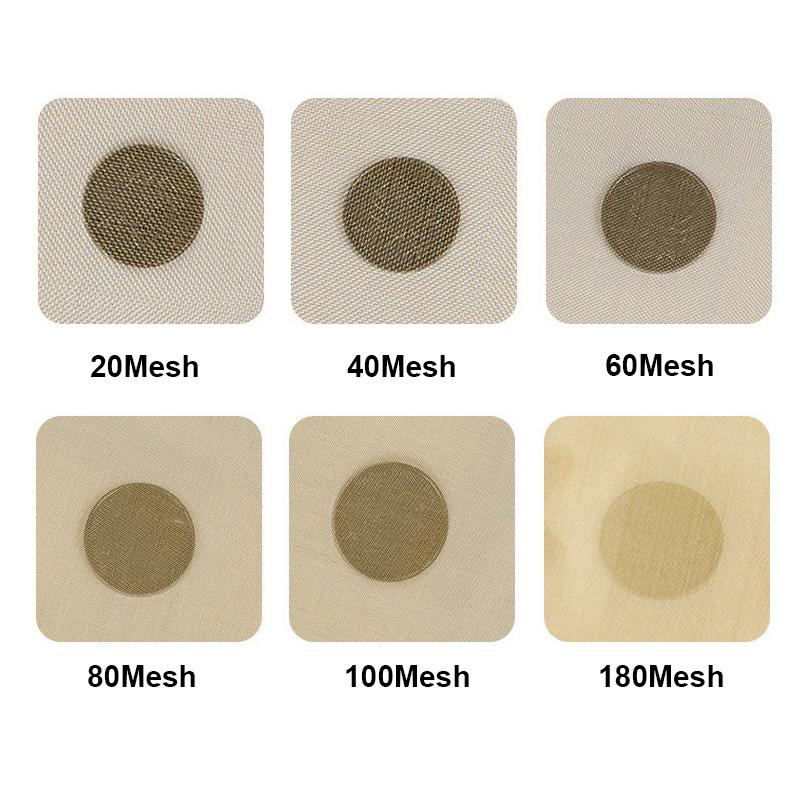 20-200Mesh Metal Mesh Shielding Fabrics Mesh Copper Wire Filter Net Non-magnetic Signal Screen Tool Parts Brass Woven Wire