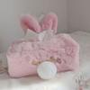 Toilet Paper Holder Plush Rabbit Tissue Cover Cartoon Napkin Holder Napkin Case Tissues Storage Box