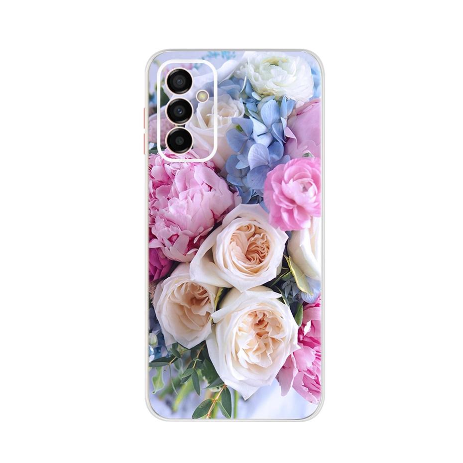 Měkké silikonové pouzdro pro telefon Samsung Galaxy M23 Nárazník Průhledný TPU zadní kryt pro Samsung M23 M 23 5G SM-M236B Fundas