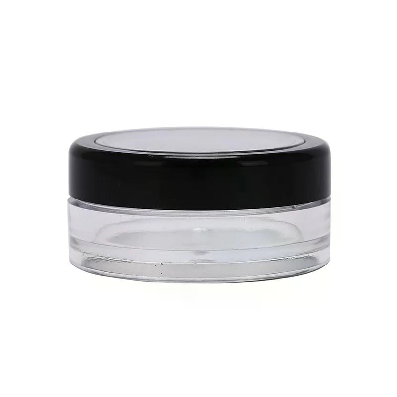 10g Plastic Empty Loose Powder Pot with Sieve Cosmetic Makeup Jar Container For Daily Use High Quality Material