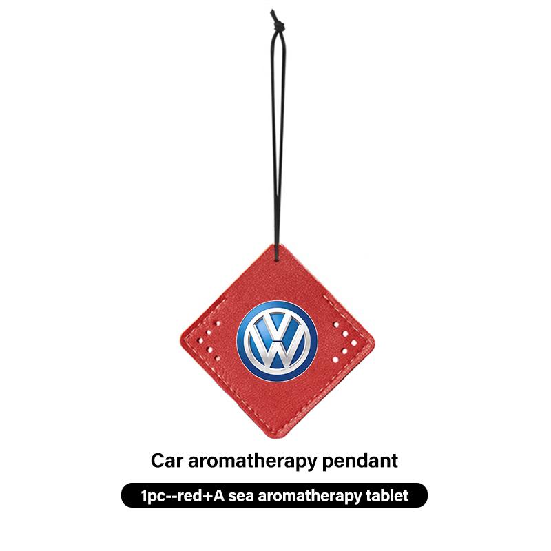 HIJK1 For Volkswagen VW Car Air Freshener Perfume Decoration Pendant Refresher Tablet Passat Golf 4 5 6 Tiguan Polo Scirocco Jetta CC