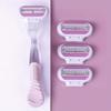 Women's Triple-Blade Razor with Replaceable Head