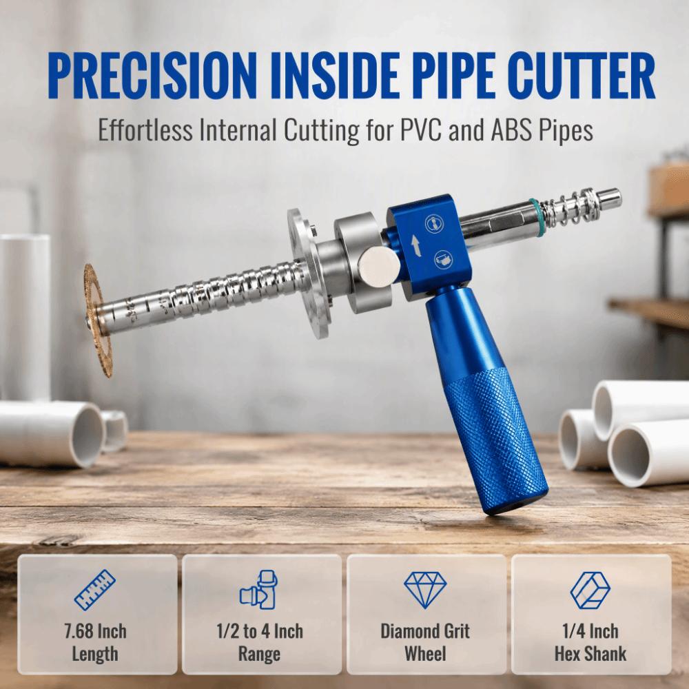 Adjustable Cutting Depth Pipe Cutting Tool Precision Cutting Inside Pipe Cutter  For Pipe Repair