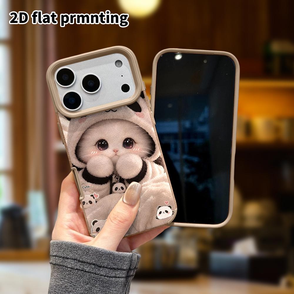 Phone Case: Lambskin 2D Flat Samsung Galaxy A34 A35 M05 M06 S20 S22 S21 FE Plus 5G Protective Case, Bodysuit Kitten, Christmas and Halloween Gifts