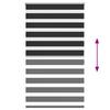 Roleta Zebra 100 X 175 Cm Czarna