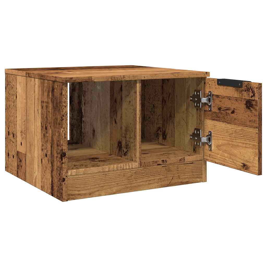 Coffee Table, Old Wood, 50x50x36 Cm