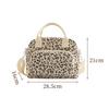 Floral Corduroy Lunch Bag Printed Food Handbags Portable Thermal Lunch Box Bag Waterproof Office Cooler Ice Insulated Case