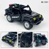 L-3 Black Jeep Small Pellet Building Block Weapon Pack SWAT Doll Children's Building Block Toy