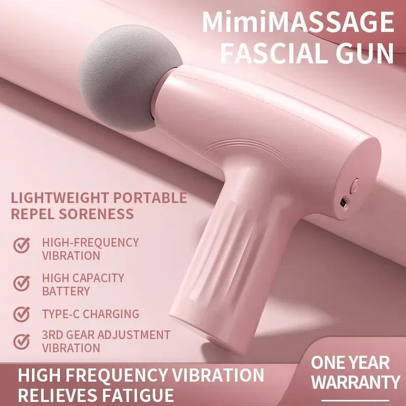 Kas Mini Pembe Masaj Tabancası Derin Doku Elde Taşınabilir Masaj Tabancası Terapi Tabancası Fasya Tabancası Masaj Tabancası Masaj Aletleri Elde Taşınabilir Derin Doku