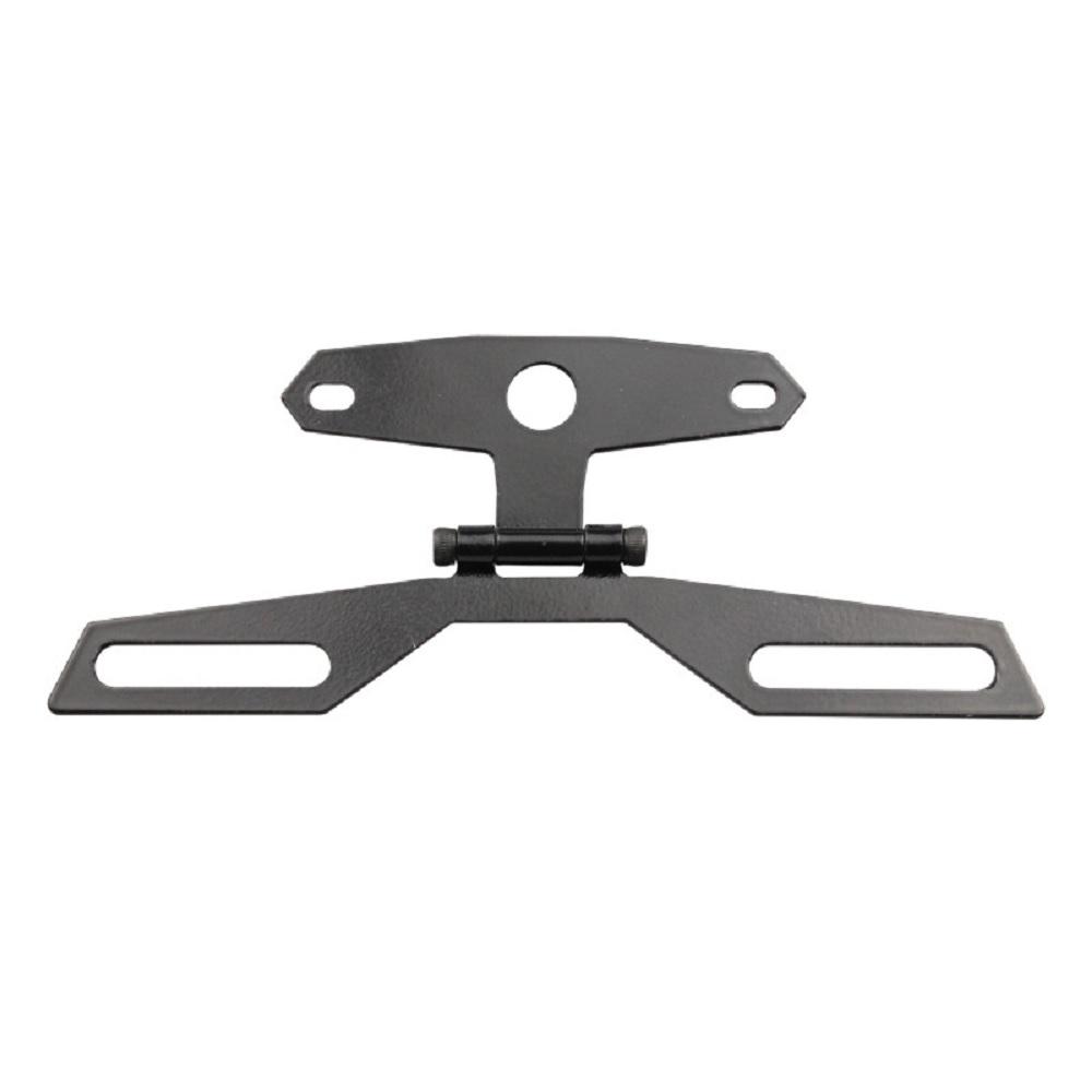 Motorcycle Tail Tidy License Plate Bracket Flip Up Fold Adjustable