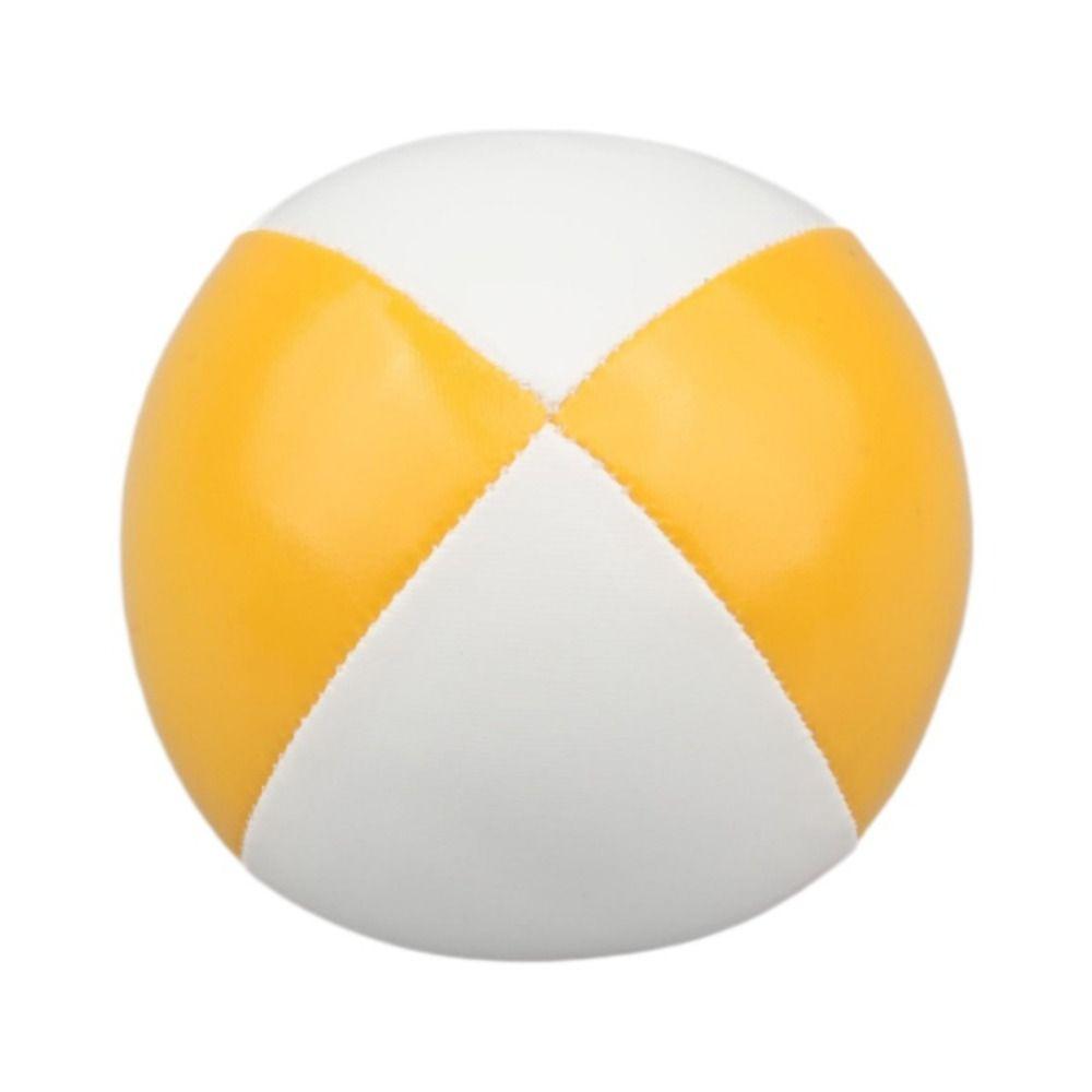 Interactive Toys Juggling Ball PU Leather Circus Ball Portable Clown Juggle Ball  Professionals