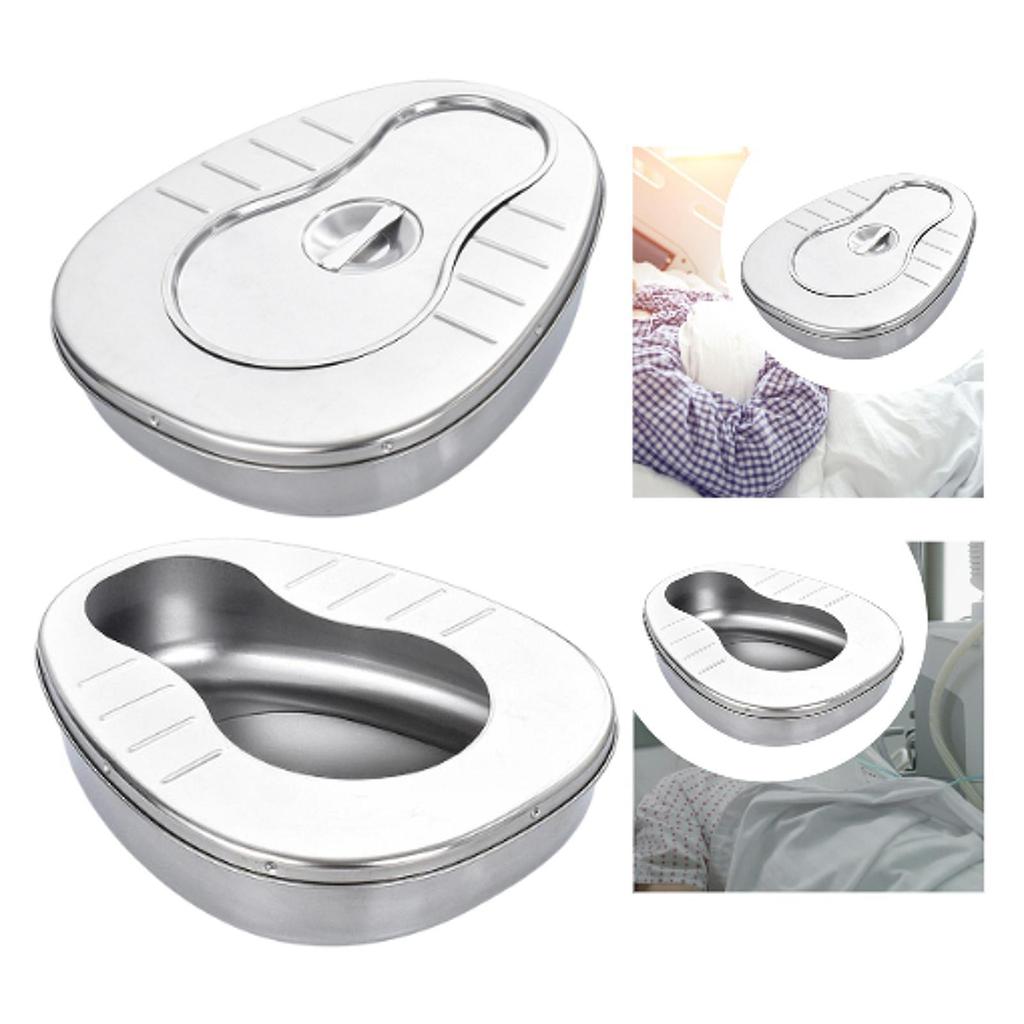 Orinal para Ancianos Fácil de Limpiar Taza de Inodoro para Hombres Mujeres Mayores Uso en el Hogar