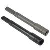 2Pcs Magnetic Extension Rods Round Flat Adapter 83mm Steel Tool for Mechanics and Projects
