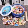 Magnetic Wooden Ocean Fishing Game for Kids - Educational Fun for Boys and Girls