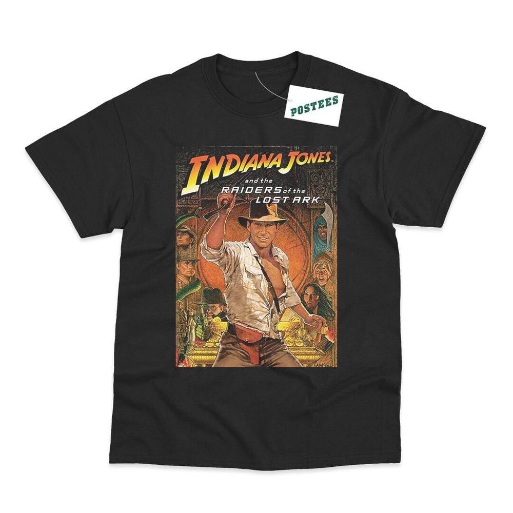 Retro Movie Poster Inspired by Indiana Jones Raiders Of The Lost Ark TShirt Unisex T-Shirt S