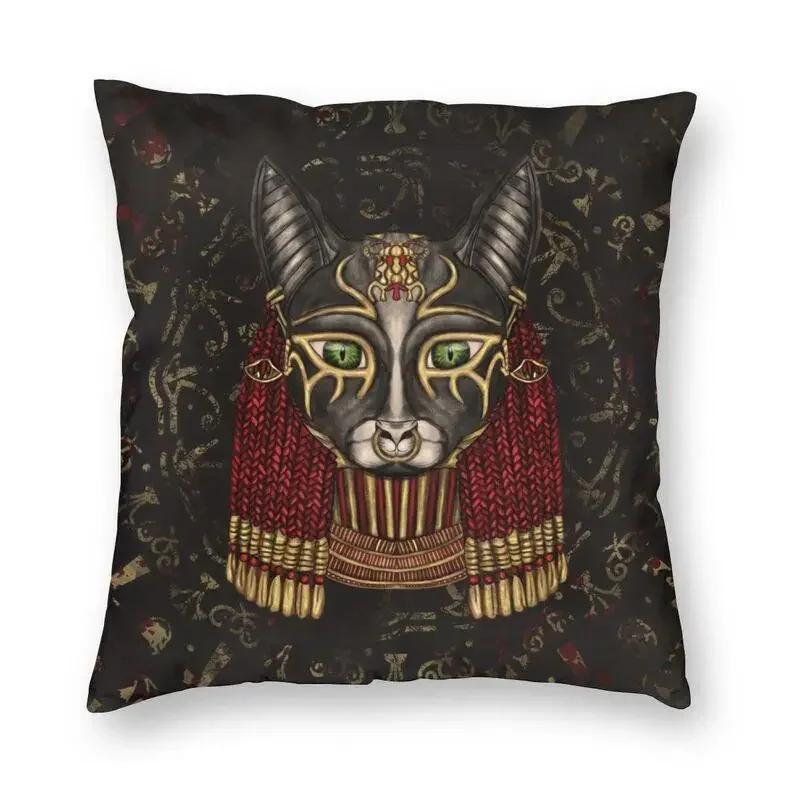 Harajuku Pillowcase Ancient Egyptian  Print Hieroglyphs Cushion Cover Sofa Car Home Decor