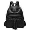 Leather backpack bag women's new casual fashion niche first-layer cowhide large-capacity backpack
