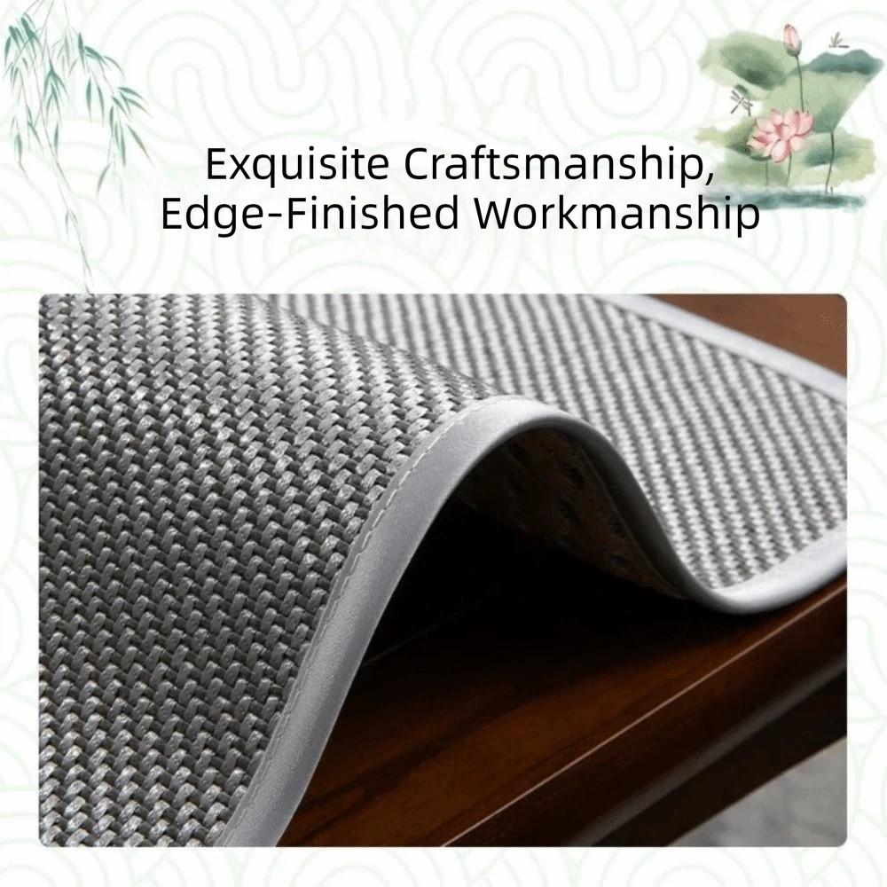 Wear Resistant Ice Silk Seat Cushion Non-Slip Seat Pad Office Chair Cushion  Classroom Chair