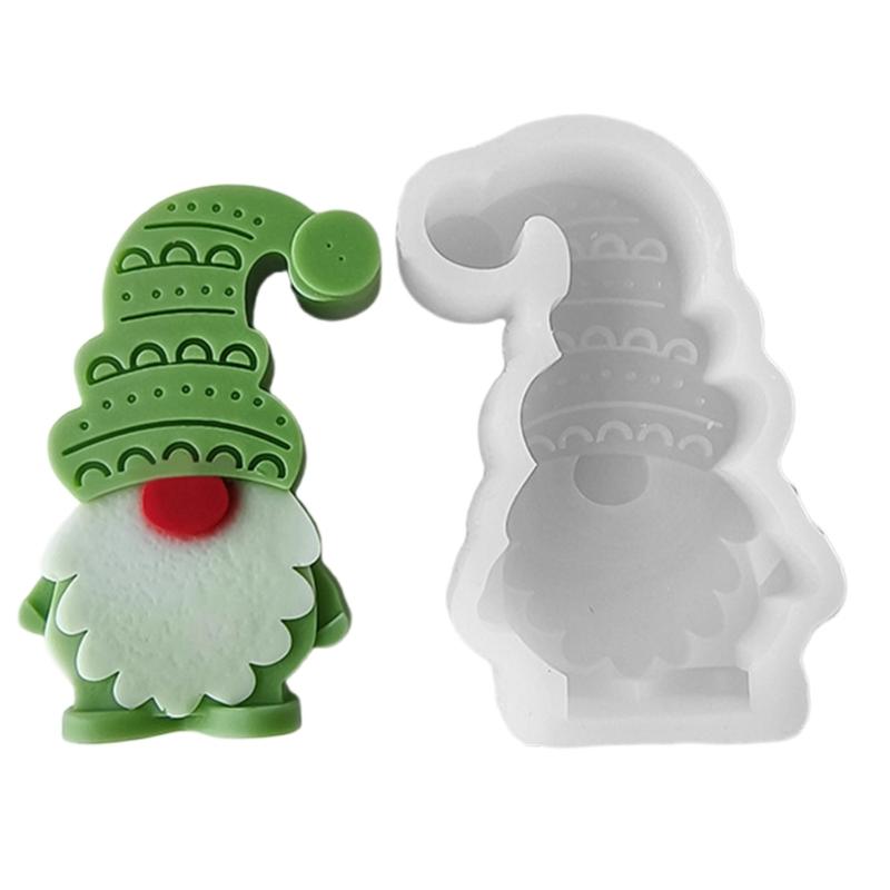 

Christmas Silicone Soap Molds Craft Moulds Dwarf Shape Silicone Candle Moulds Silicone Ornament Molds Crafting Molds 1