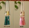 Good Luck Lotus Car Rearview Mirror Hanging Ornament
