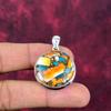 Orange Spiny Oyster Pendant, 925 Sold Sterling Silver Gemstone Jewelry, Handmade Pendant Amazing Jewelry, Gift For Her