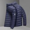 Herren Trendy Leichte Stehkragen Daunenjacke - Lässige Mode für Herbst/Winter
