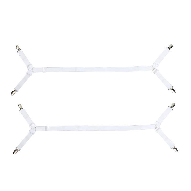 Non-Slip Mattress Sheet Clips with Elastic Bands