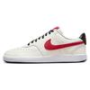 Nike Court Vision 1 SSS Manufacturing, Tide Shadow Painting Abrasion Resistant Low top Skateboard Shoes Men's DM1187-101(Team138-)