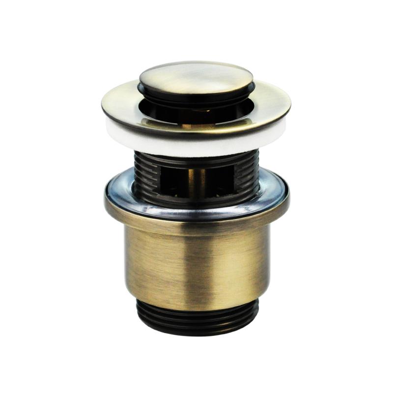 Manufacturer Production High Quality Drain Sink Trap Pop up Brass Basin Waste Brass