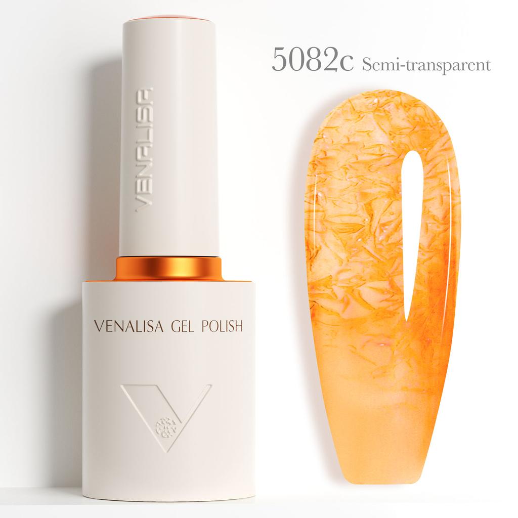 Venalisa 10ml Jelly Gel Nail Polish HEMA/TPO-Free Semi-Transparent Colors UV LED Soak Off Gel for DIY Manicure Kit