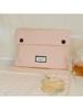 Gucci Pink Canvas Cosmetic Storage Bag,8.5L X 6H X 2W,Sweet Style