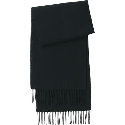 Fluffy Wool 35 X 180cm Scarf, Unisex, Adult, DD0IOA5A, Black,