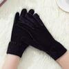 Unisex Gold Velvet Gloves for Autumn/Winter: Sports, Cycling & Driving Warmth