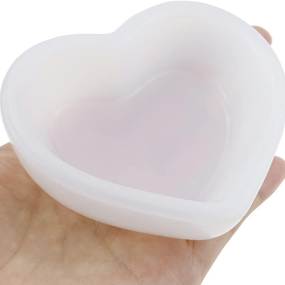Heart-Shaped Silicone Mold Mini Bowl Resin Jewelry Mold Silicone Craft Mold DIY Craft Projects