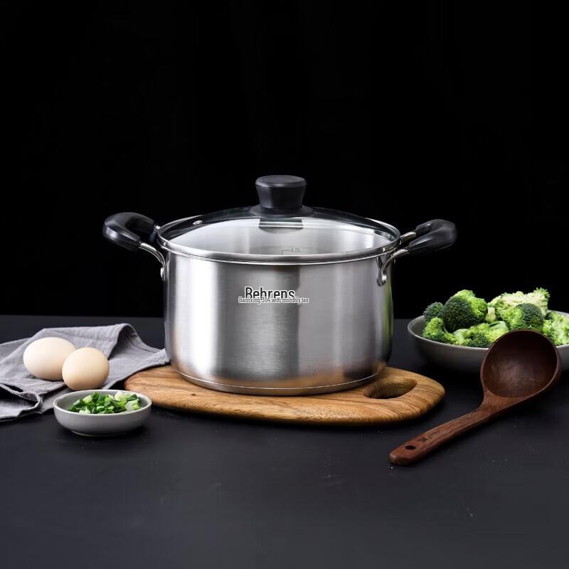 Beirens 22cm 304 Stainless Steel Soup Pot