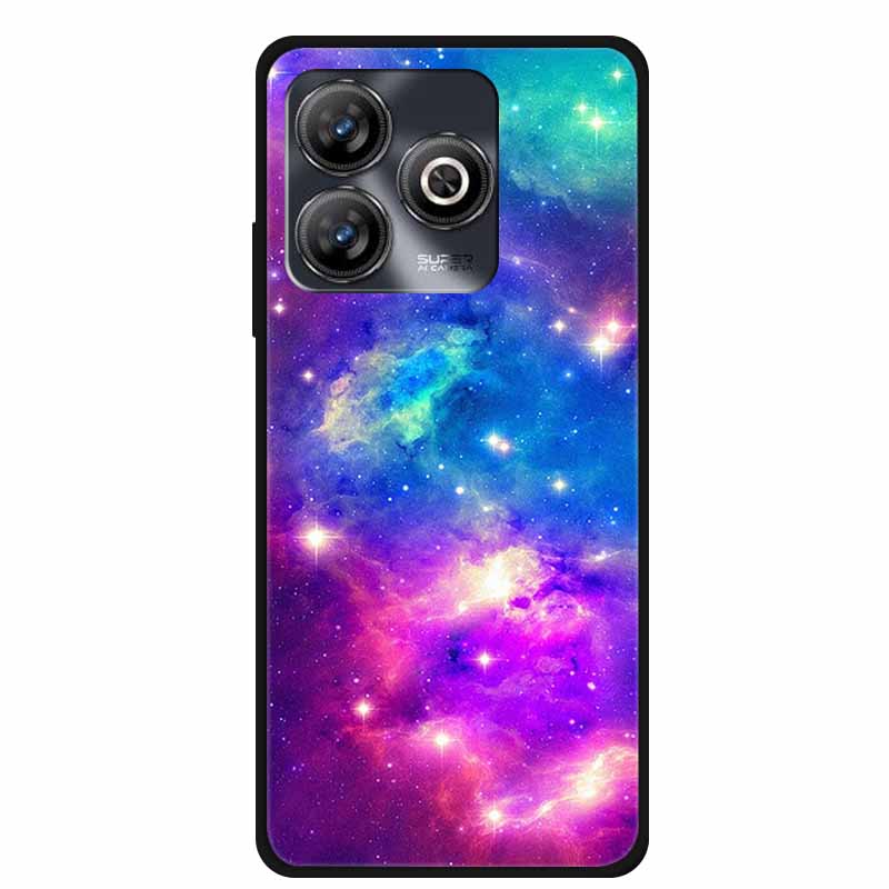 Phone Case For ZTE Blade A75 4G Back Cover Case Shockproof Black Silicone Soft Funda For ZTE Blade A75 4G Case A 75 6.6" Coque