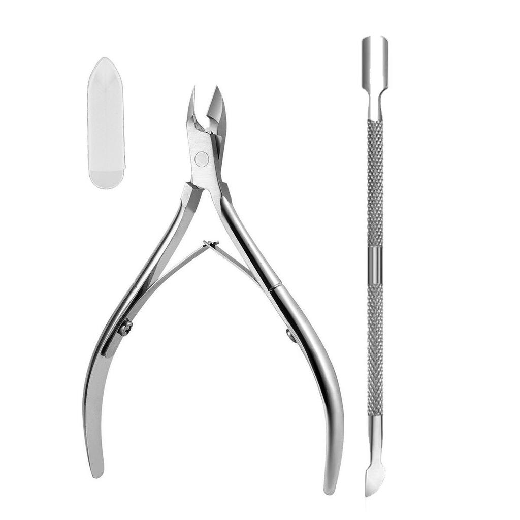 Large Opening Cuticle Nipper D501: Professional Nail Tool for Removing Dead Skin, Hangnails, and Thick Nails