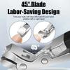 1PCS Nail Clipper with Catcher Safety Lock Angled Head Nails Cutters Trimmer Toenail Clipper for Thick Nails