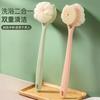 High-density Flocking Bath Brush, Soft and Skin-friendly Foaming Net, Enlarged and Thickened Bath Bath Bath Flower, Household Bath Artifact